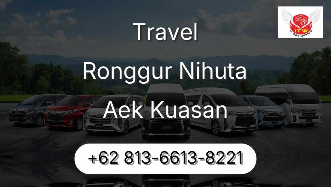 Travel Ronggur Nihuta Aek Kuasan