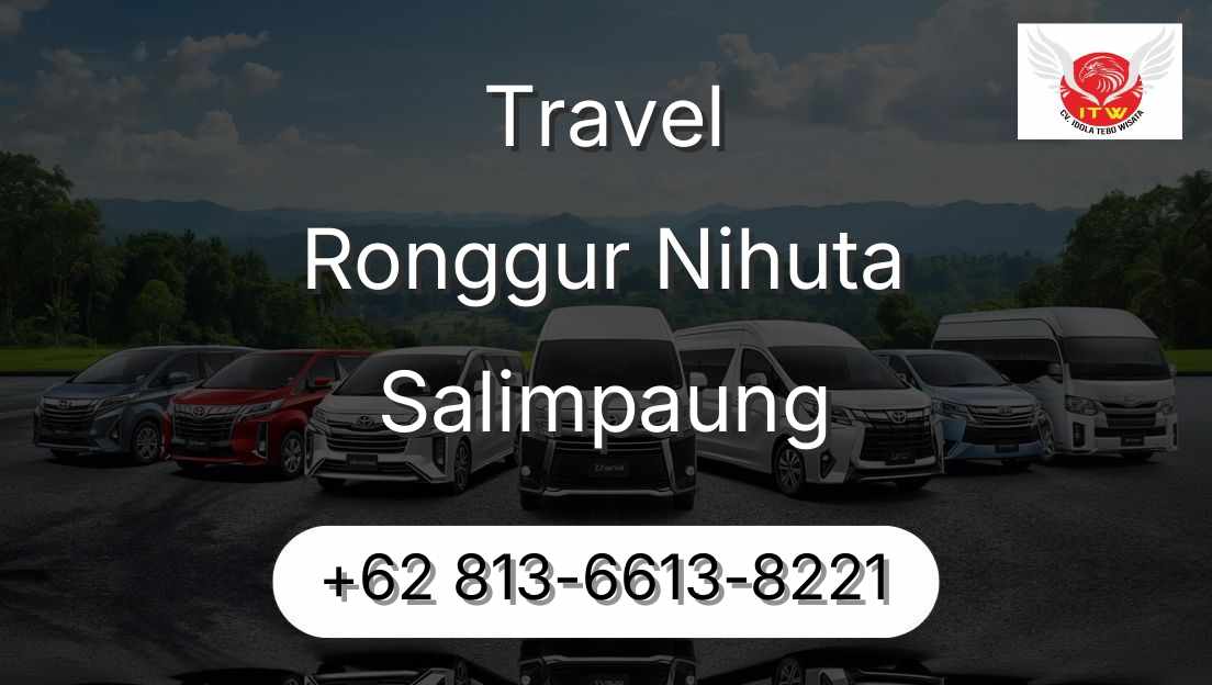 Travel Ronggur Nihuta Salimpaung
