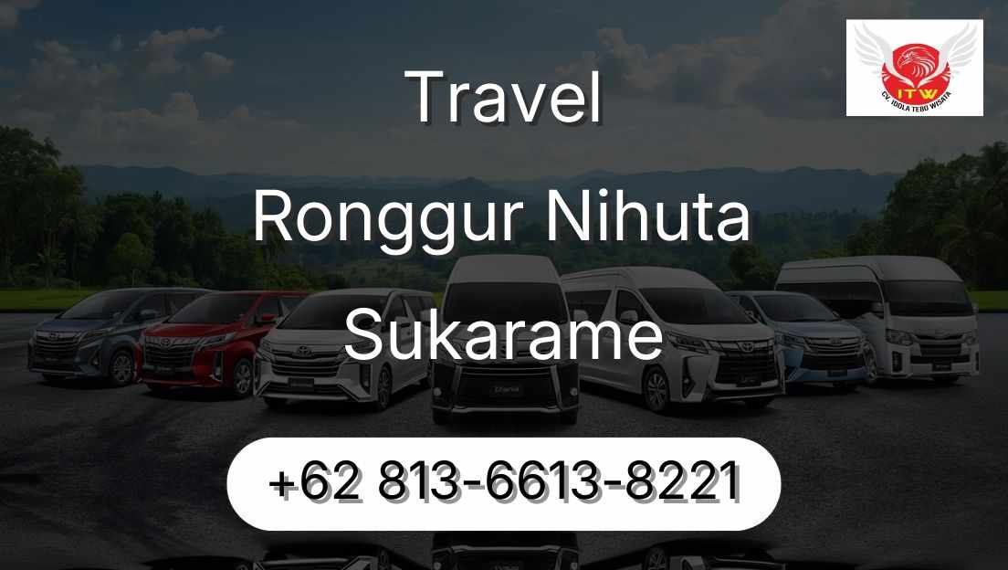 Travel Ronggur Nihuta Sukarame