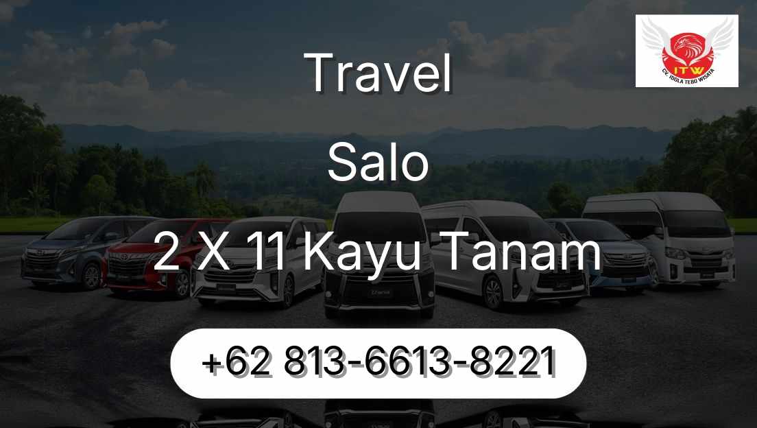 Travel Salo 2 X 11 Kayu Tanam