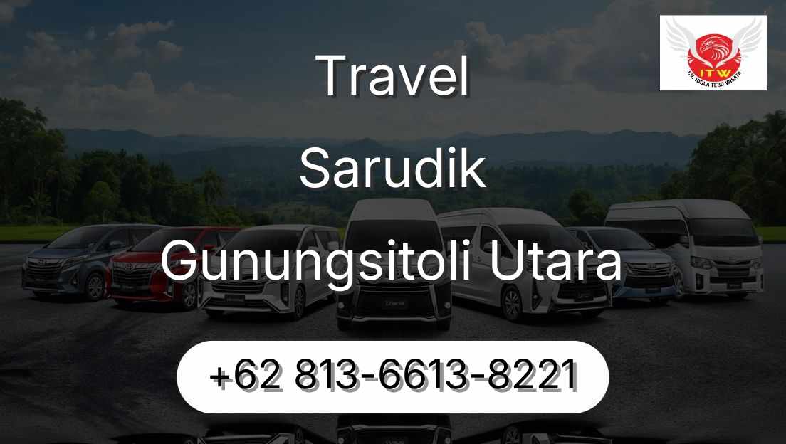 Travel Sarudik Gunungsitoli Utara