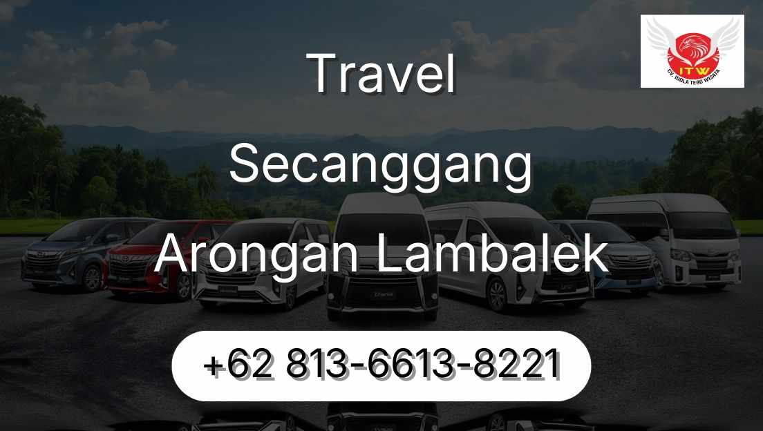 Travel Secanggang Arongan Lambalek