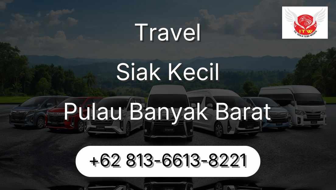 Travel Siak Kecil Pulau Banyak Barat