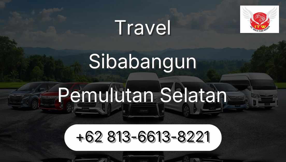 Travel Sibabangun Pemulutan Selatan