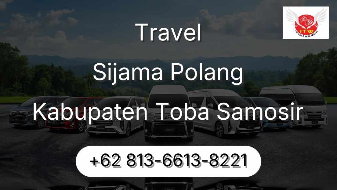 Travel Sijama Polang Kabupaten Toba Samosir