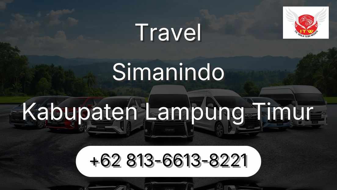 Travel Simanindo Kabupaten Lampung Timur