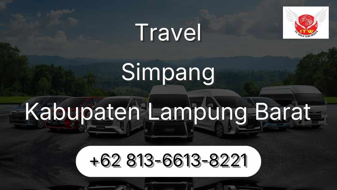 Travel Simpang Kabupaten Lampung Barat