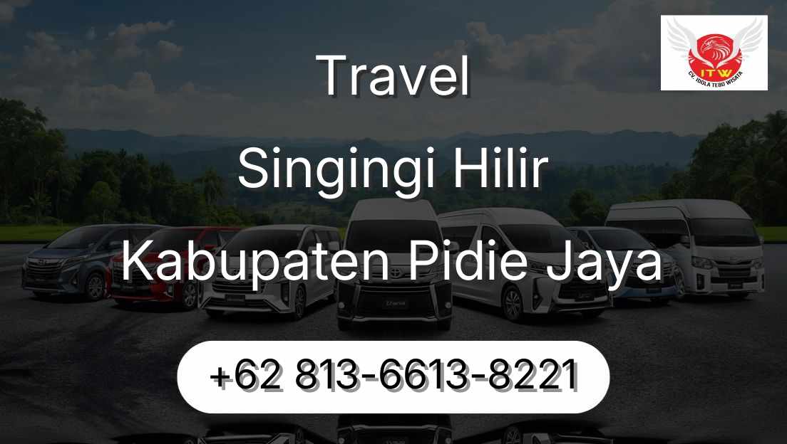Travel Singingi Hilir Kabupaten Pidie Jaya