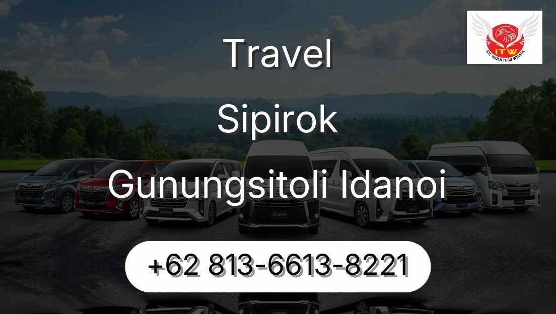 Travel Sipirok Gunungsitoli Idanoi