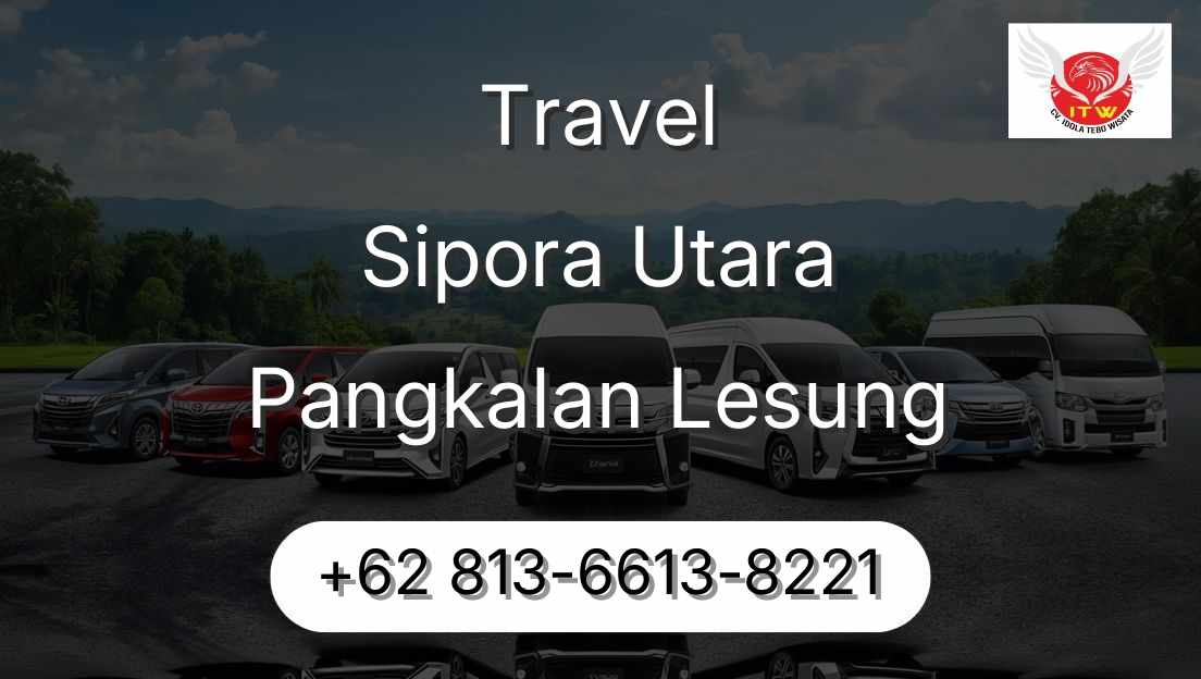 Travel Sipora Utara Pangkalan Lesung