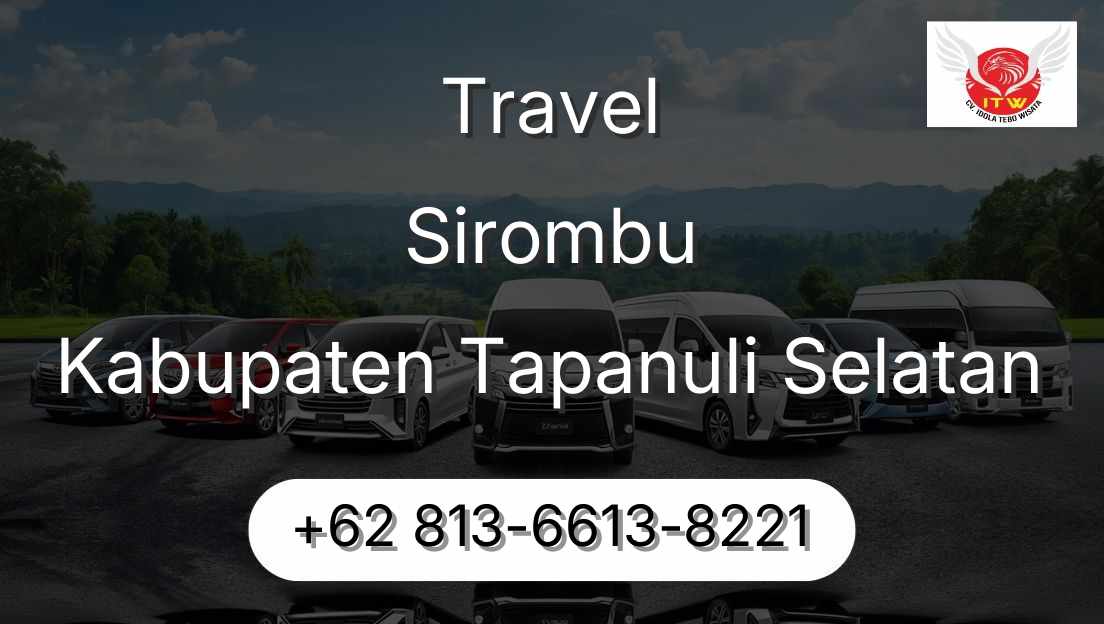Travel Sirombu Kabupaten Tapanuli Selatan