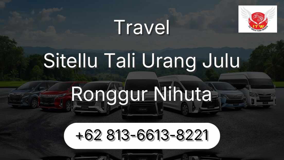 Travel Sitellu Tali Urang Julu Ronggur Nihuta
