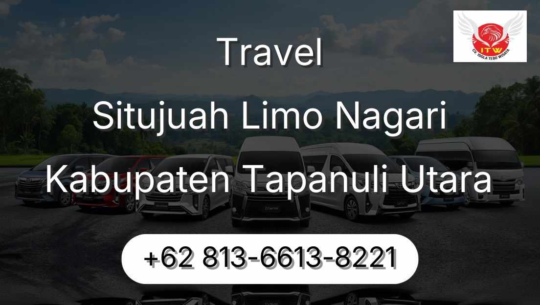 Travel Situjuah Limo Nagari Kabupaten Tapanuli Utara
