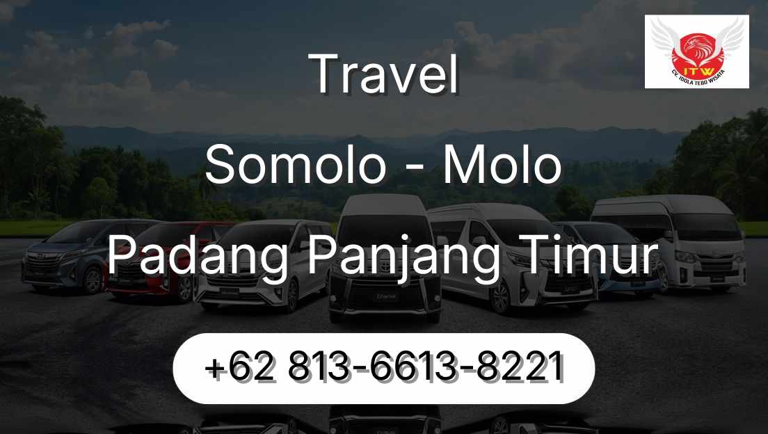 Travel Somolo - Molo Padang Panjang Timur