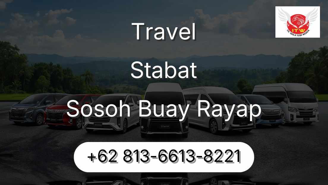 Travel Stabat Sosoh Buay Rayap