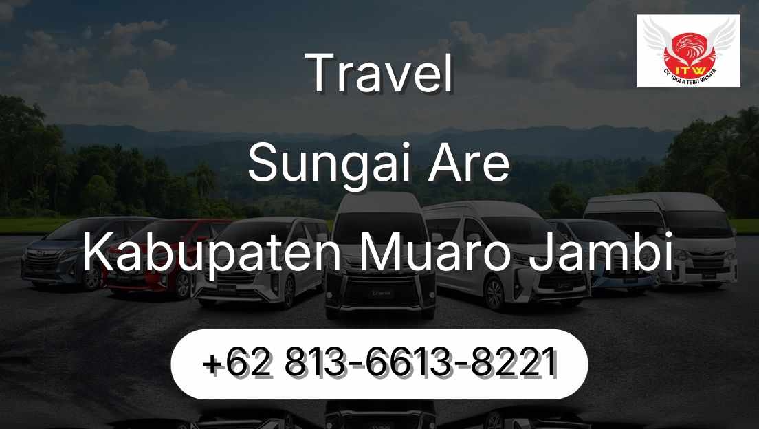 Travel Sungai Are Kabupaten Muaro Jambi