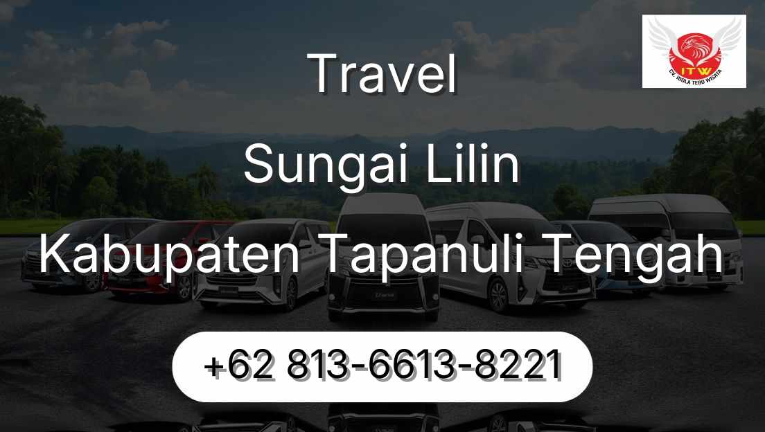 Travel Sungai Lilin Kabupaten Tapanuli Tengah