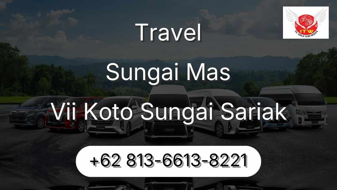 Travel Sungai Mas Vii Koto Sungai Sariak