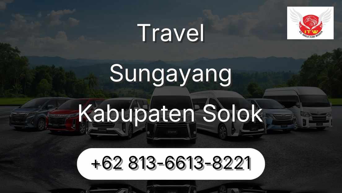 Travel Sungayang Kabupaten Solok