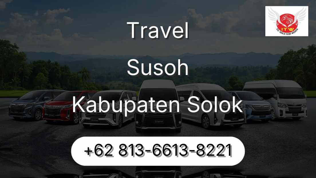 Travel Susoh Kabupaten Solok