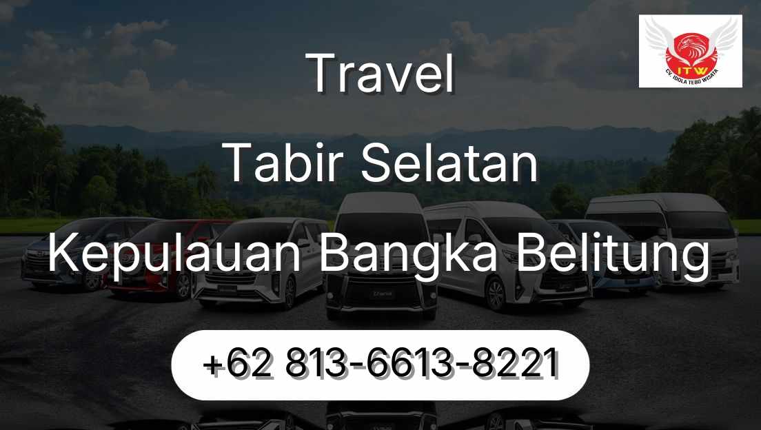 Travel Tabir Selatan Kepulauan Bangka Belitung