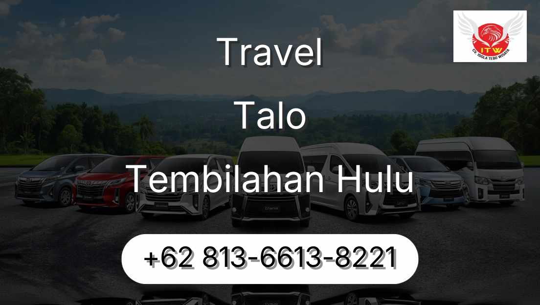 Travel Talo Tembilahan Hulu