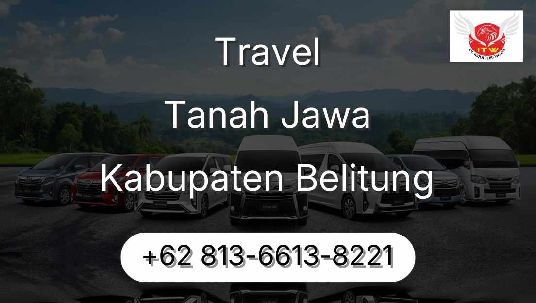 Travel Tanah Jawa Kabupaten Belitung