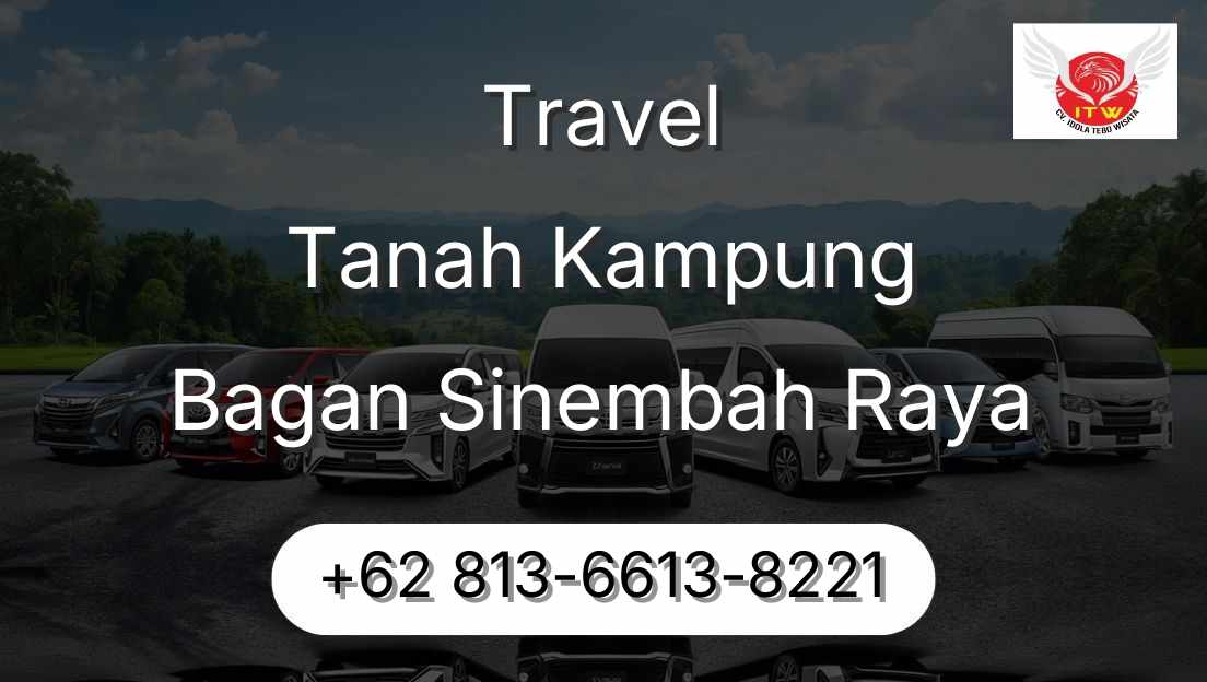 Travel Tanah Kampung Bagan Sinembah Raya