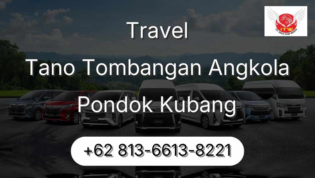 Travel Tano Tombangan Angkola Pondok Kubang