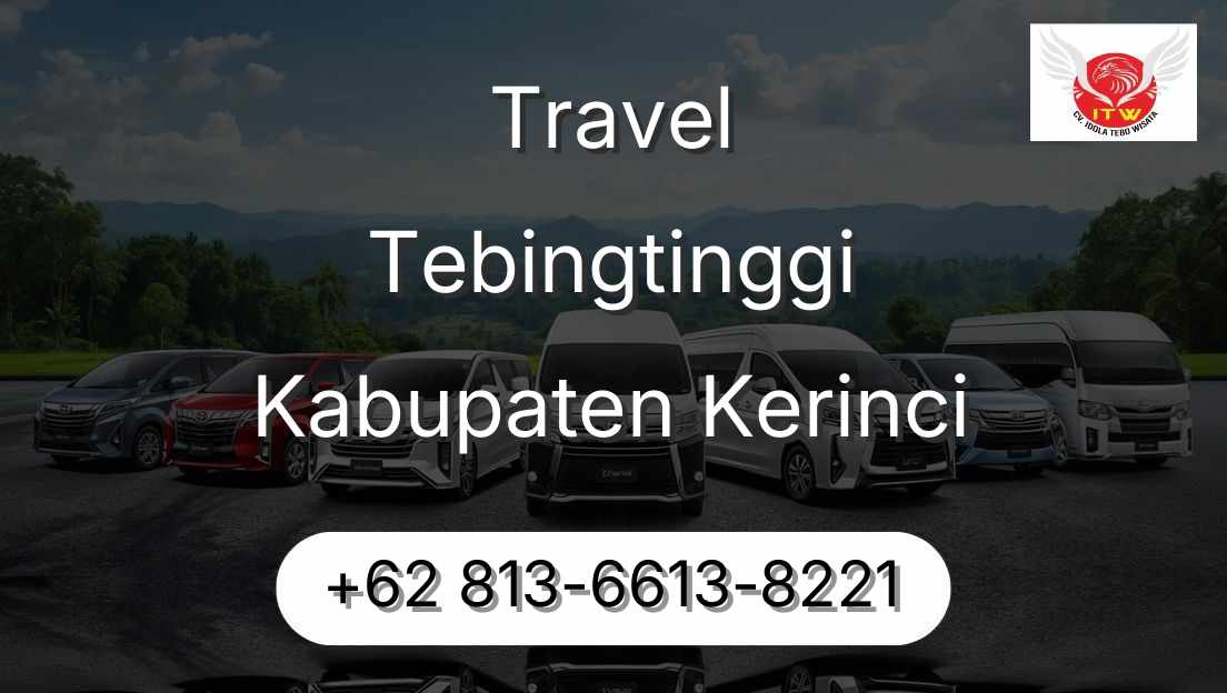 Travel Tebingtinggi Kabupaten Kerinci