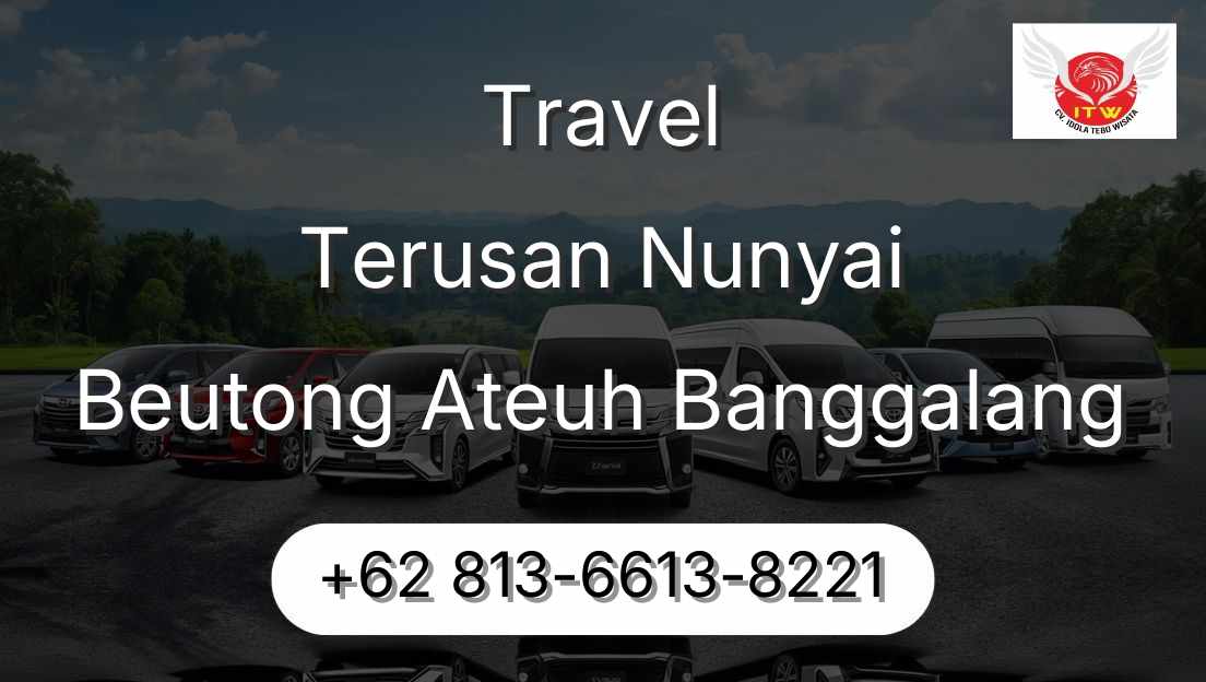 Travel Terusan Nunyai Beutong Ateuh Banggalang