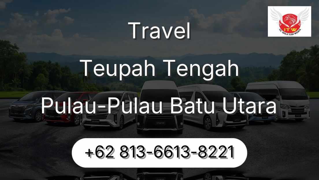 Travel Teupah Tengah Pulau-Pulau Batu Utara