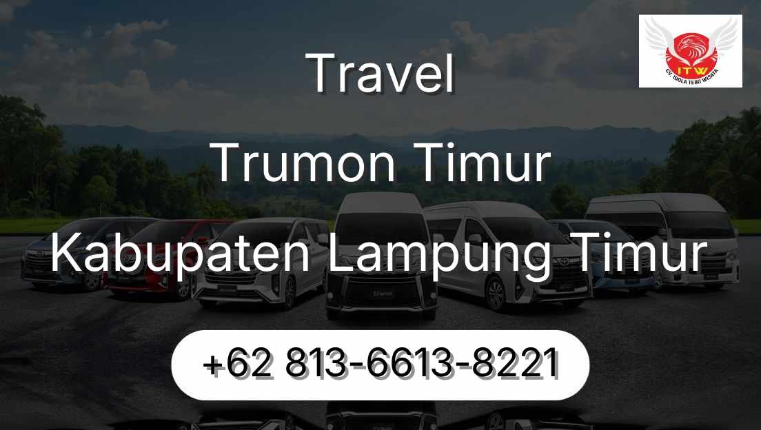 Travel Trumon Timur Kabupaten Lampung Timur
