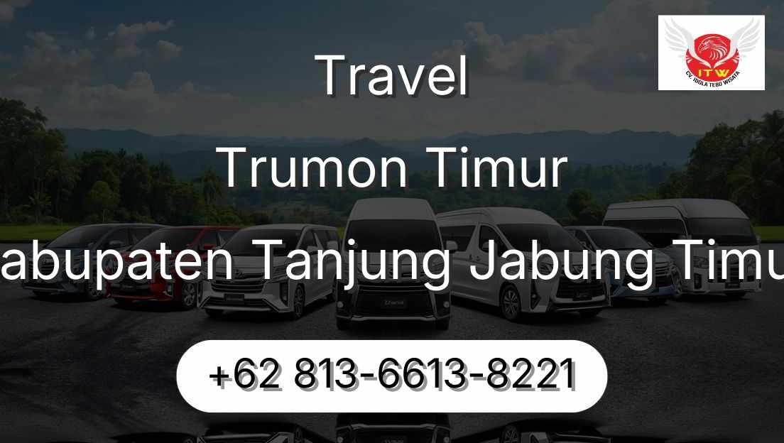 Travel Trumon Timur Kabupaten Tanjung Jabung Timur