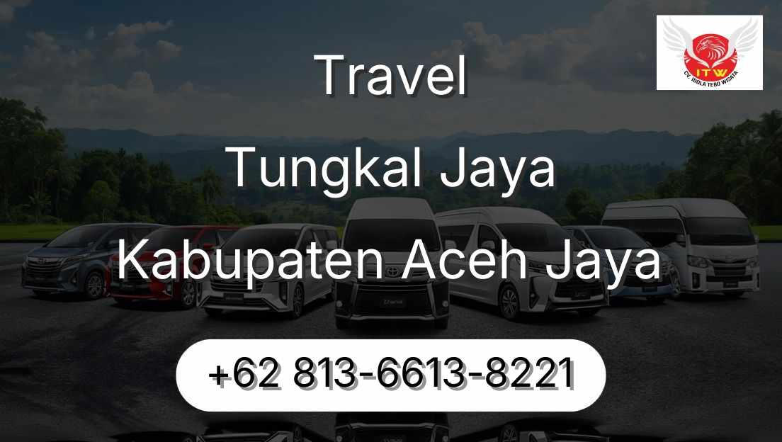 Travel Tungkal Jaya Kabupaten Aceh Jaya