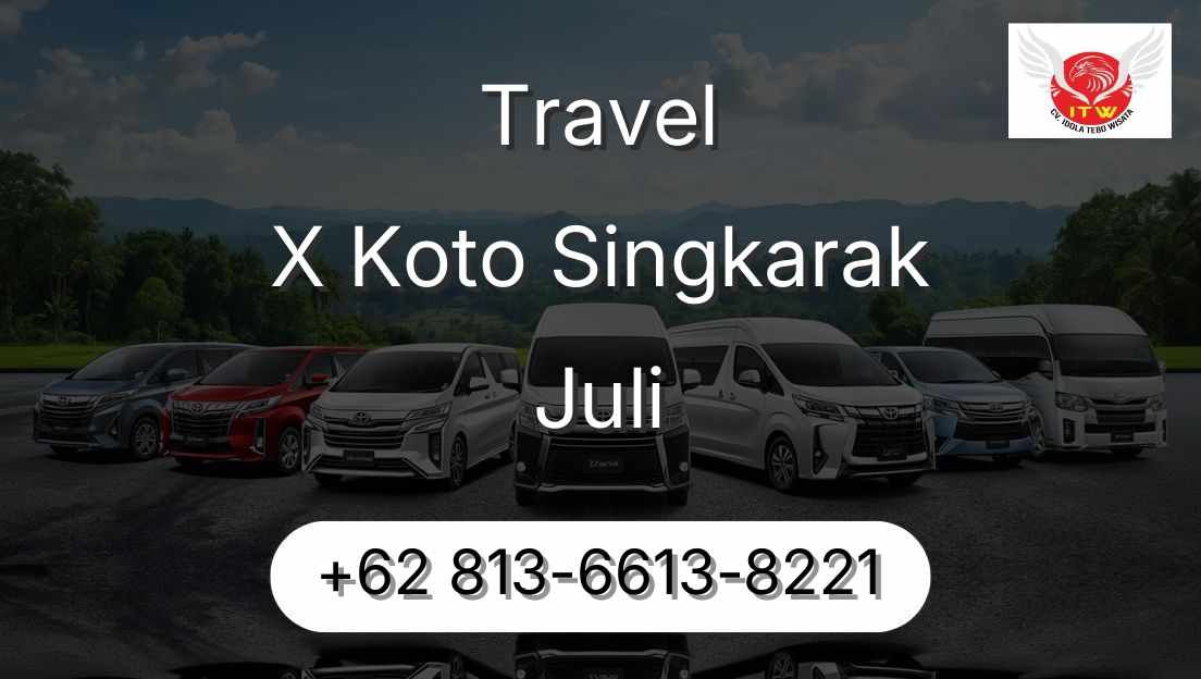 Travel X Koto Singkarak Juli